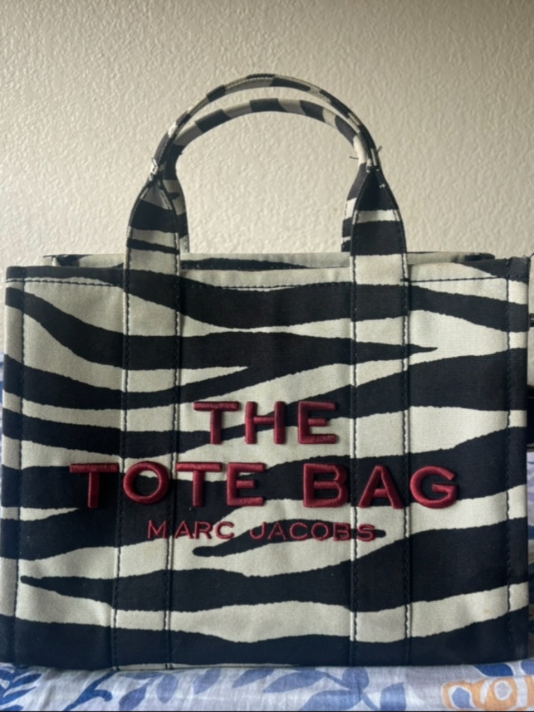 Marc Jacobs Zebra Tote Handbag